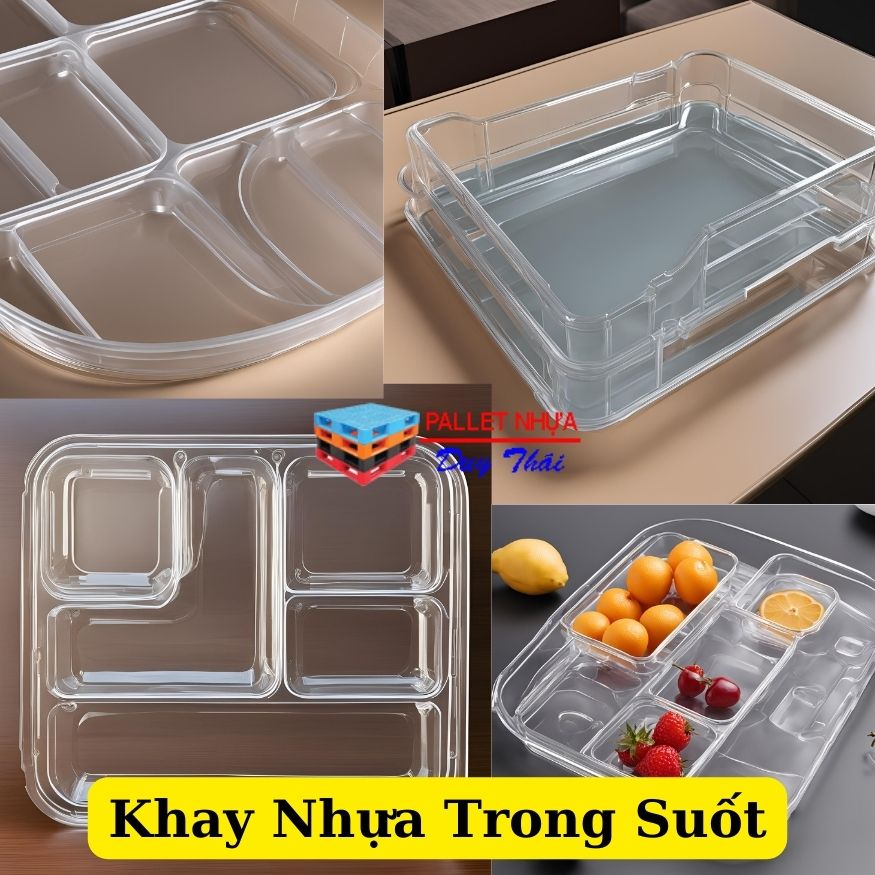 Khay Nhựa Trong Suốt