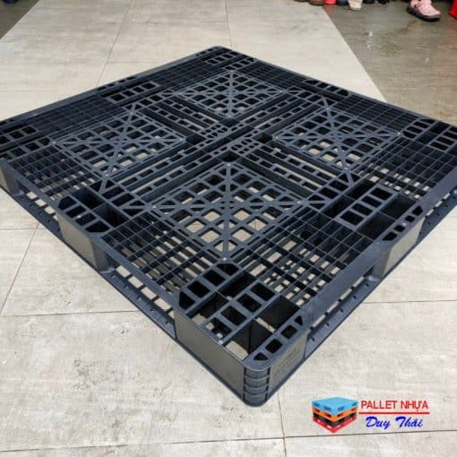 Hình ảnh Pallet nhựa chữ thập 1100 x 1200 x 120 mm