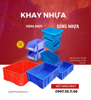 Banner KHAY NHỰA