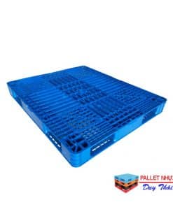 Pallet nhựa 1300x1100x150mm Xanh