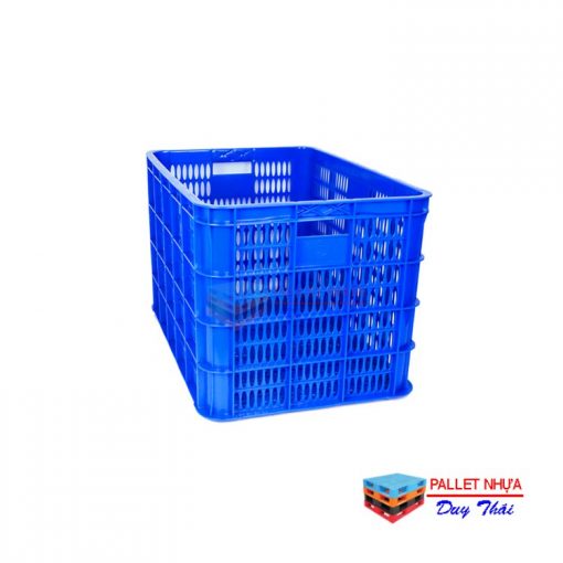 Thùng nhựa sóng hở Việt Nhật 610x420x360mm